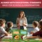 QUOKKA 104 Food Flash Cards Set – Kids and Adults Vocabulary Builder for ABA Therapy, Early Childhood Education, and ESL Teaching – Picture Cards for Speech Therapy and Vocabulary Building Activities